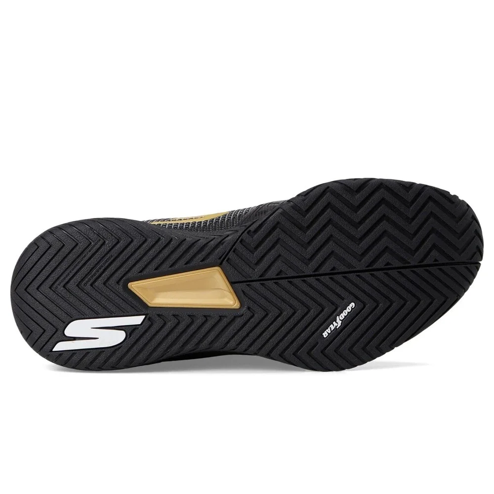 Skechers Viper Court Pro 2.0 246109-BKGD Men 8.5 Black Pickleball Shoes ZOGG3571